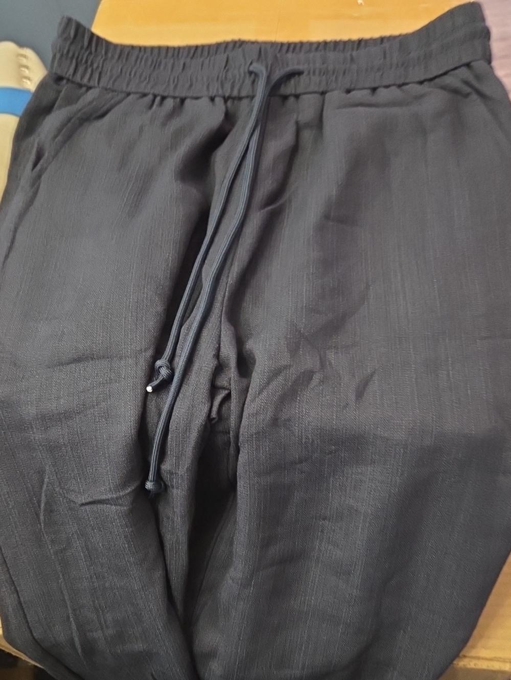 Halara Drawstring Casual Pants. Medium Petite